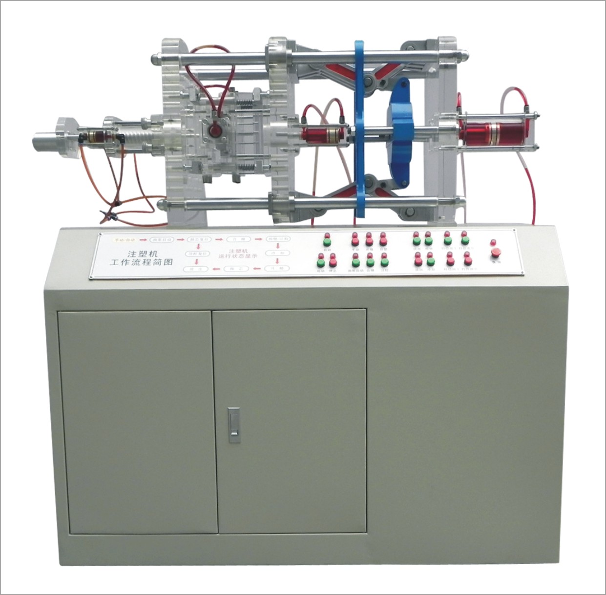 透明液压注塑机演示模型